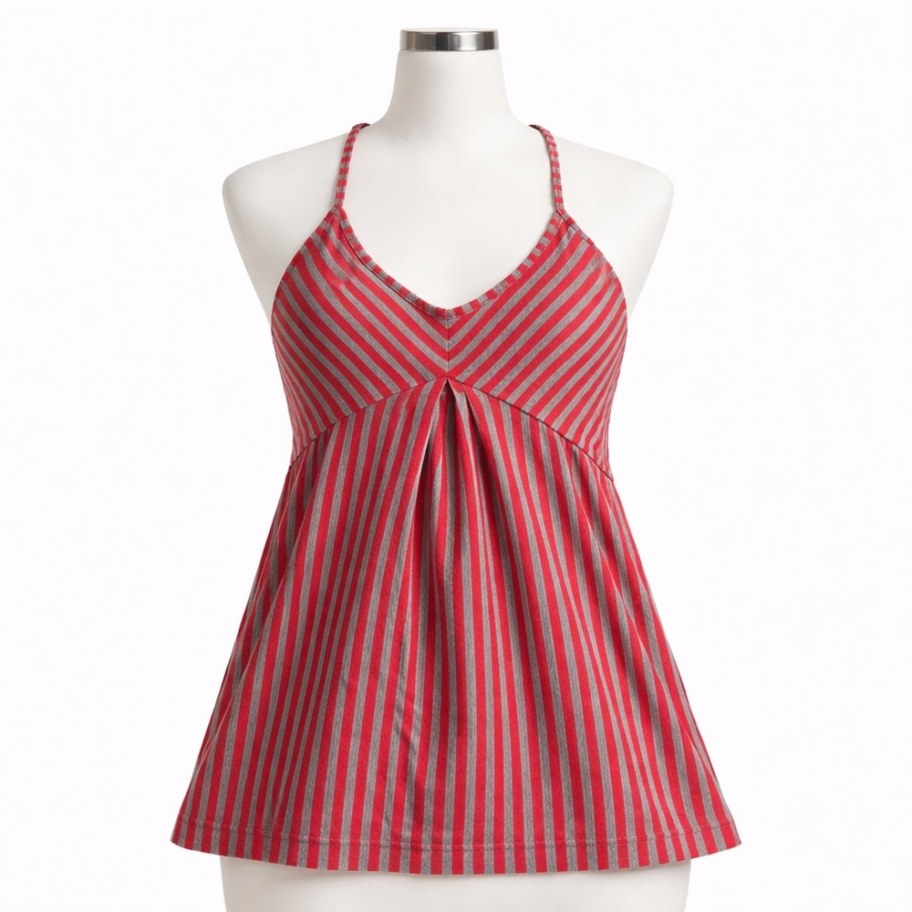 Y2K Aeropostale striped babydoll cami